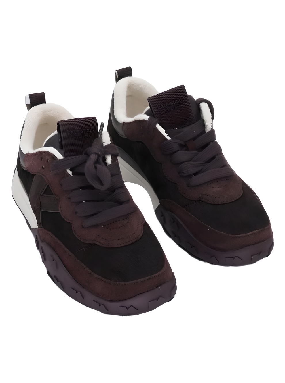 Kate Spade New York K As In Kate Runner Sneakers Blackberry Jam Haircalf Size 7M